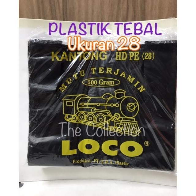 

Pilihan- Tp0081 Tebal Uk 28 Loco Plastik Kresek Kantong Hitam