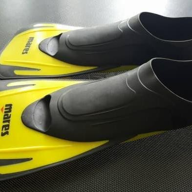 Alat Selam Sepatu Katak Fin Untuk Renang Merk Mares Dapat Tas Jaring