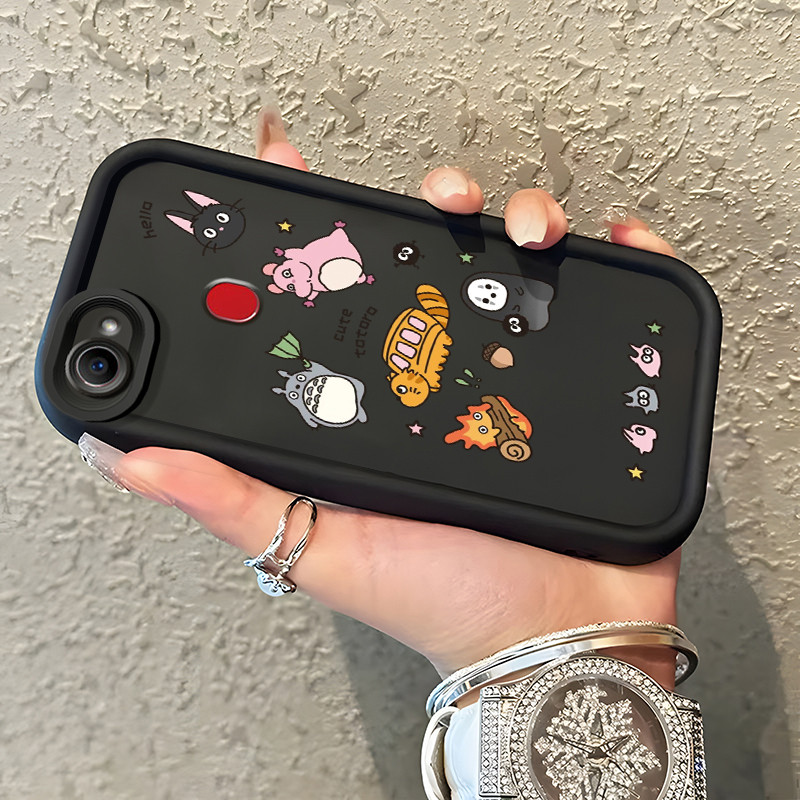 Casing Hp OPPO F5 F7 F5 Youth Case Casing Karakter kartun pola HP Kasing Silikon Softcase mata langi