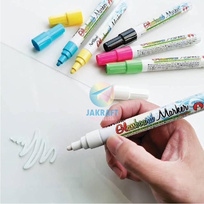 

New (1 Pcs) Spidol Papan Tulis Kaca ARTLINE EPG-4 Whiteboard & Glassboard Marker Tebal Pekat Mudah