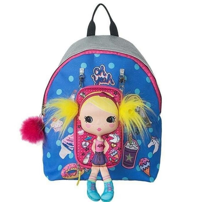 tas okiedog bagpack tiny treasure sling bag original two in one Kode 1232