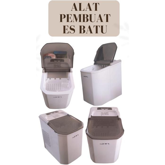 FRESTEC MESIN ES BATU / MESIN PEMBUAT ES BATU / ICE MAKER PORTABLE / ICELER