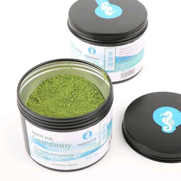 

Mahavita Matcha Saitama Ceremony Grade Premium Powder (Green Tea) Bubuk Teh Hijau Grade AAA