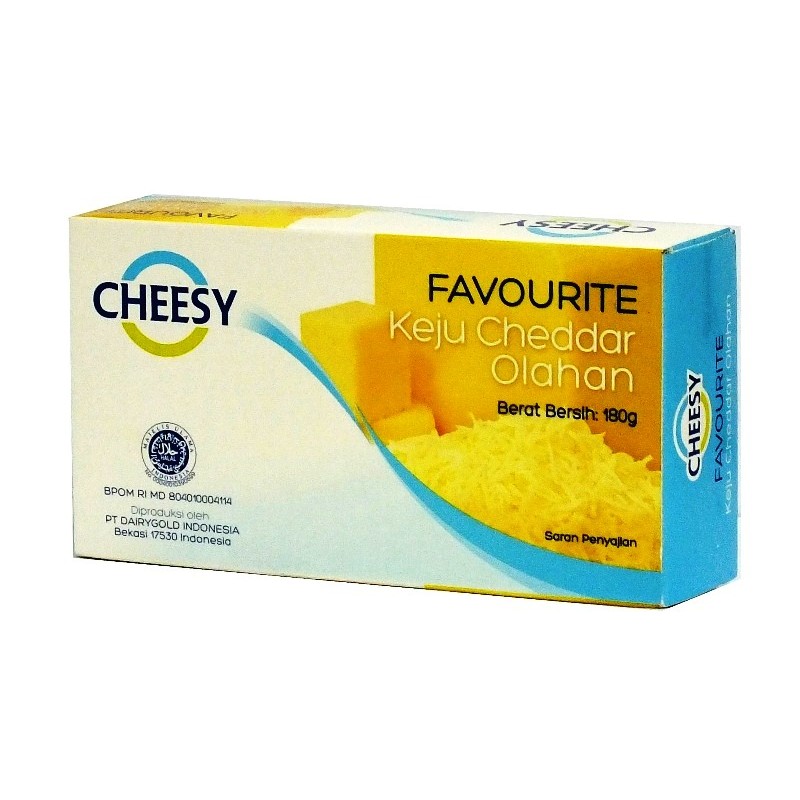 

S21006 CHESSY FAVOURITE CHEDDAR OLAHAN KEJU 180GR MAJU BERSAMA (20250914)