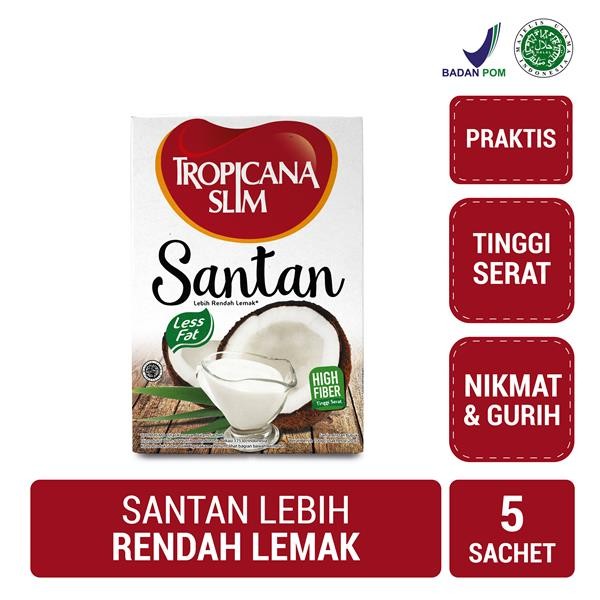 

S41895 TROPICANA SLIM LESS FAT HIGH FIBER SANTAN BUBUK 100GR KTK MAJU BERSAMA (20250910)