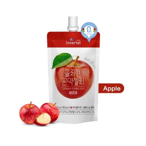 

S60450 KONJAC INNERSET APPLE PUDDING JELLY 150ML MAJU BERSAMA (20250910)