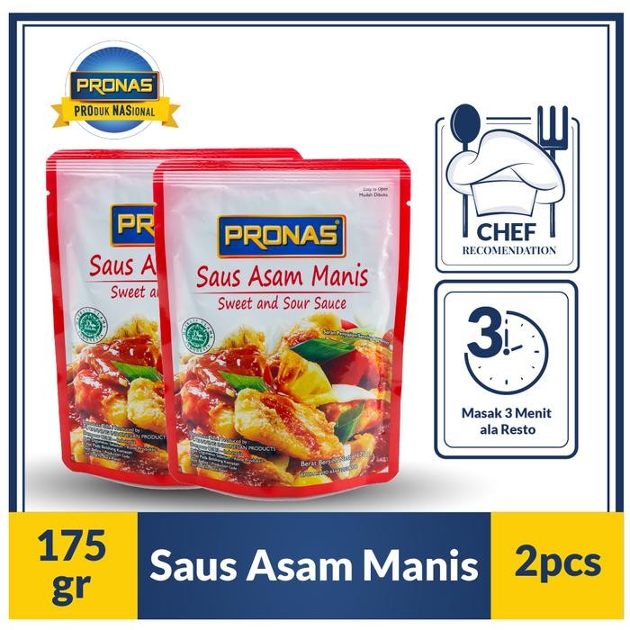 

Pilihan- Pronas Saus Asam Manis 175 Gr Bundling 2Pcs