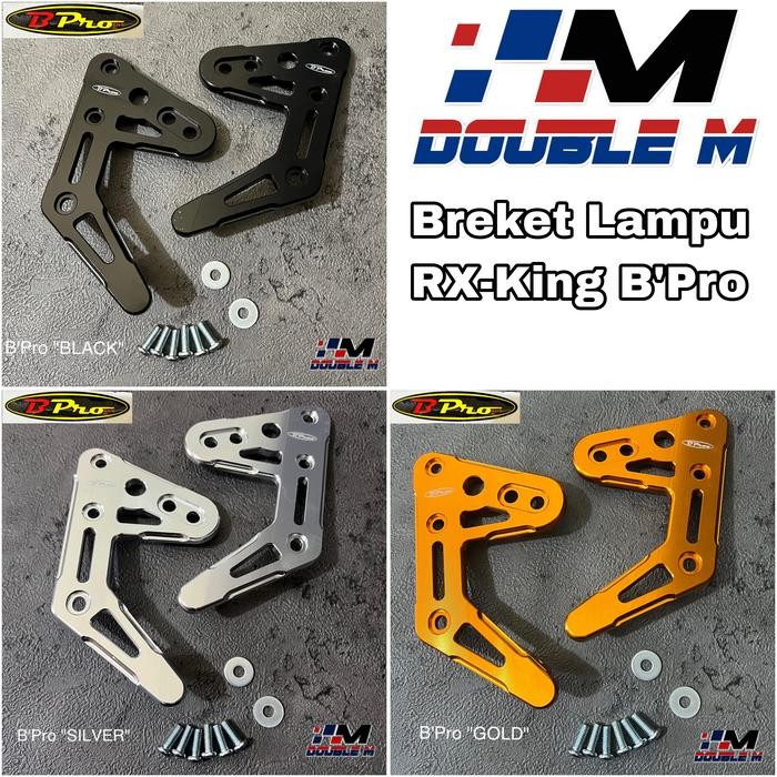 BRACKET BREKET LAMPU RX KING KUPINGAN LAMPU RX KING CNC BPRO