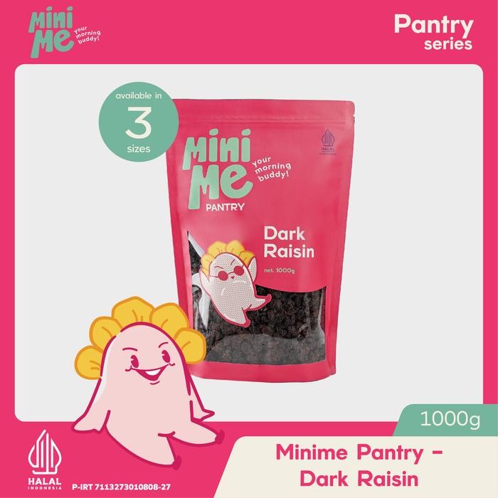 

Pilihan- Mamiseed Dark Raisin 1Kg - Kismis Hitam