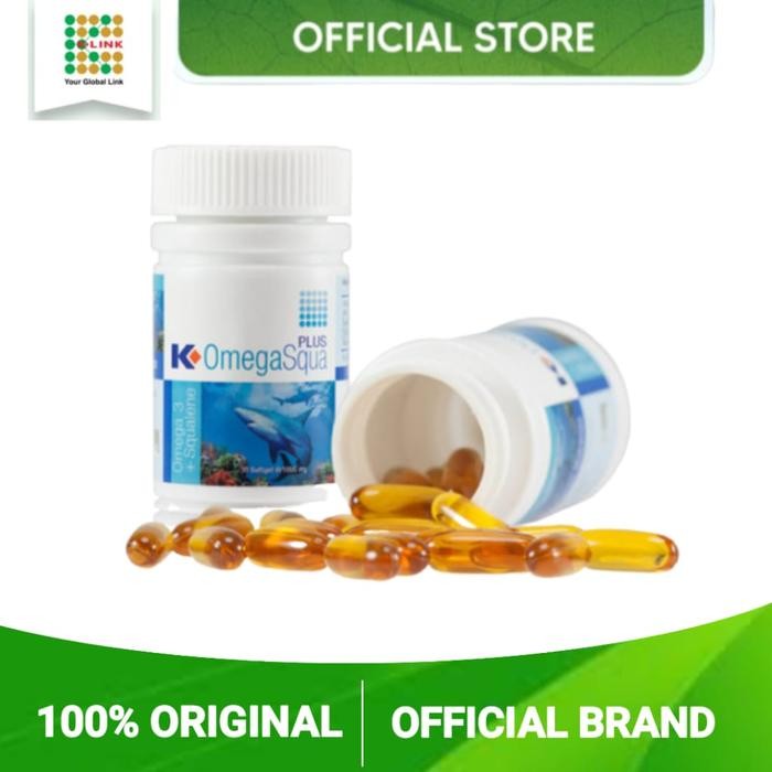 K link omega squa plus.Omega 3 klink.Multivitamin omega squa klink.Minyak ikan omega squa