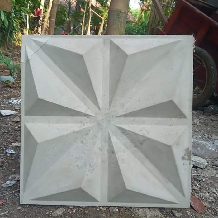 Pilihan- Wall Panel 3D Pvc 50X50Cm