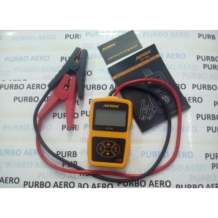 AUTOOL BT360 BT-360 Tester Baterai Aki 12V 2000CCA Battery Analyzer