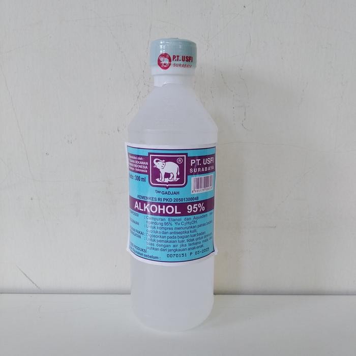 Alkohol 95% Cap Gajah 300 ml