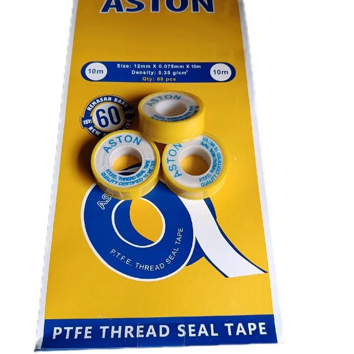 

1box sealtape Aston isi 60pcs solatip keran siltip putih aston 1box isi 60pcs