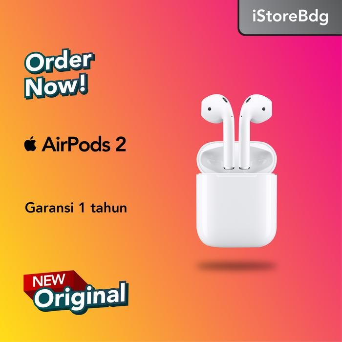 Pilihan- Apple Airpods 2 2019 With Charging Case Garansi Resmi Ibox