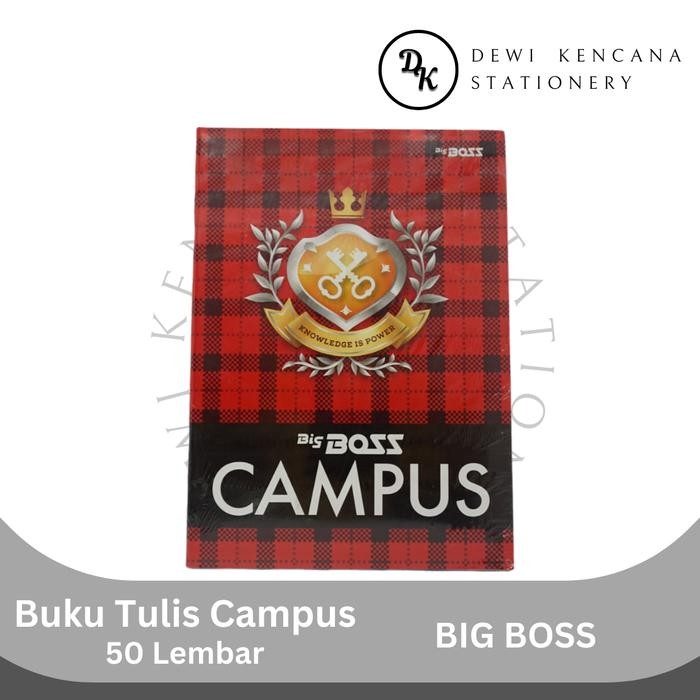 

Pilihan- Buku Tulis Campus Big Boss 50 Lembar 1 Pak Isi 10 Buku St045