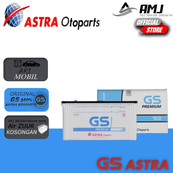 Gs Premium Astra Aki Basah N100 / 95E41R - 100Ah