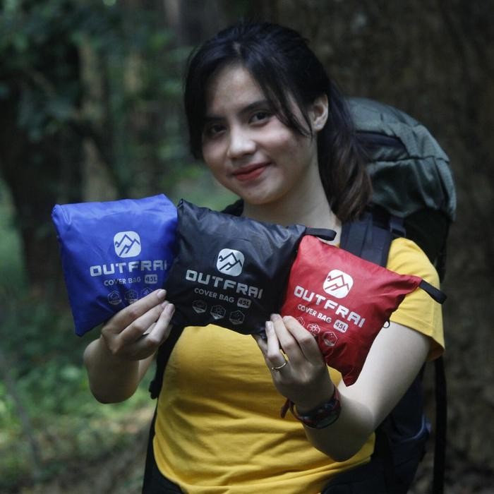 Eiger Sport - Coverbag Carrier 45 Liter & Cover Bag 60L Raincover Cover Keril Pelindung Tas Gunung