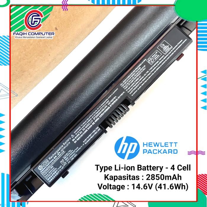 Gercep Baterai Laptop Hp 14 Bw 14 Bs 14-Bw0Xx 14-Bs0Xx 15-Bs0Xx 15-Bw0Xx Terlariss 