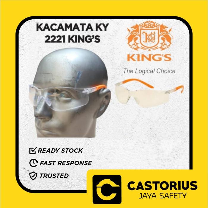Kacamata Safety King KY 2221Kacamata King's Original Safety Glasses