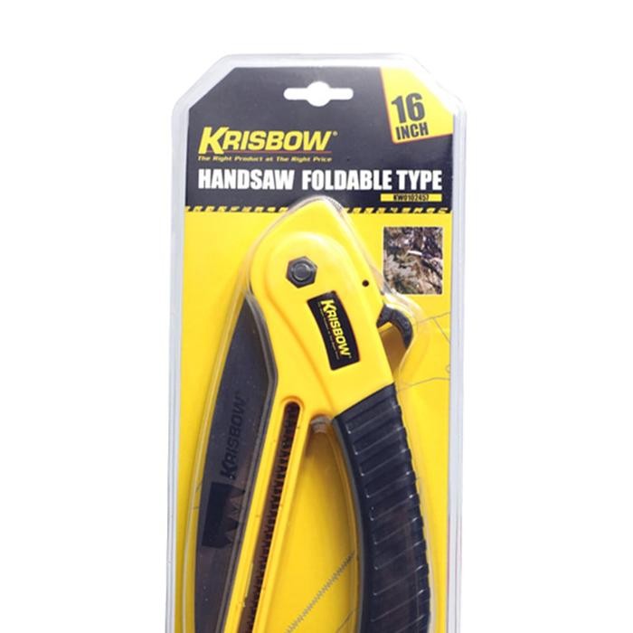Krisbow Gergaji Tangan Lipat 16 Inci