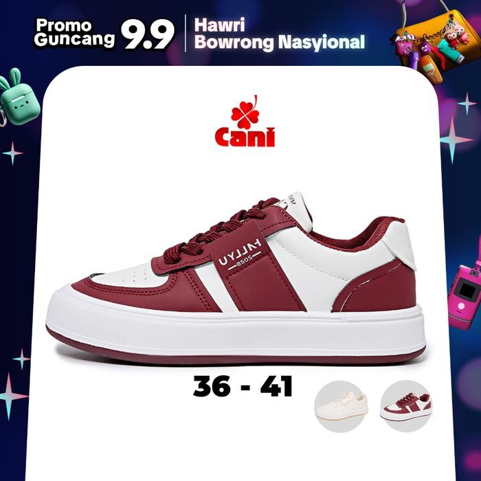 CANI Yuqi Sepatu Sneakers Wanita Comfy Shoes Casual C9002
