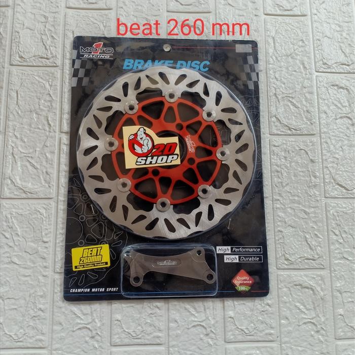 PIRINGAN CAKRAM DISK DISC DEPAN 260 MM MOTO 1 BEAT SCOOPY VARIO