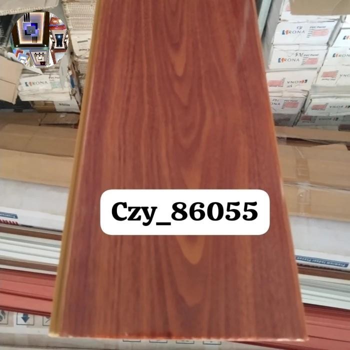 Plafon Pvc Bermotif Serat Kayu