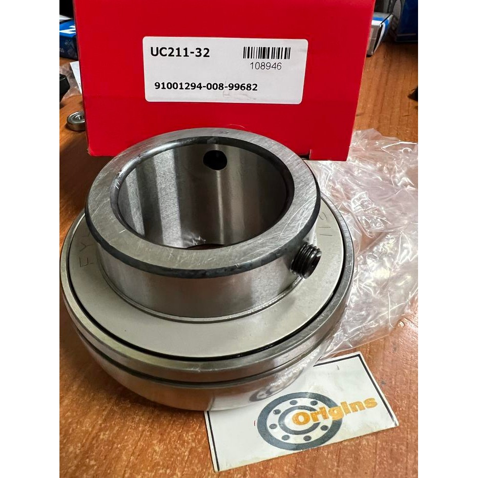 Terlaris Bearing Insert Uc 211 - 32 As 50.5 Mm Fyh Asli Uc211-32