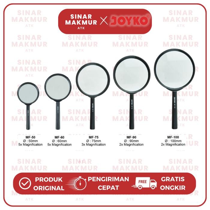 

New Kaca Pembesar/Magnifying Glass/Magnifier MF Joyko (Pcs)