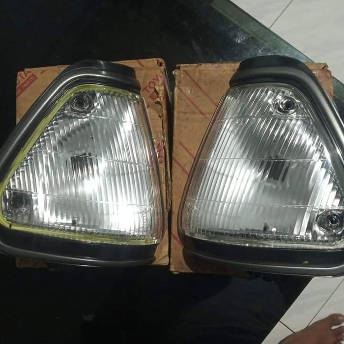 Lamp Corner Lampu Kota Starlet Kotak EP70 EP71 85-88 Ori Koito Japan