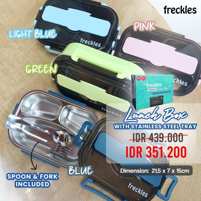 Freckles Lunch Box Stainless Makan