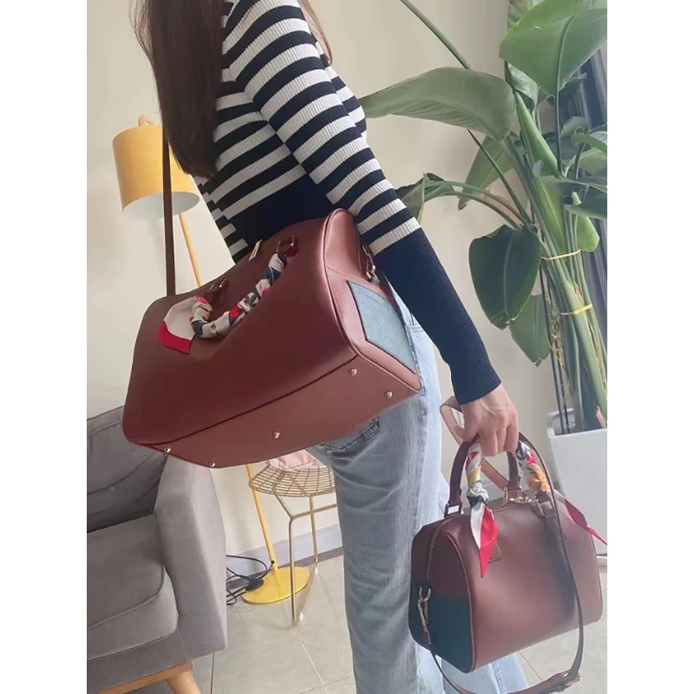 Kpop Bangtan Boys V Design Mute Boston Bag Large Capacity Backpack PU