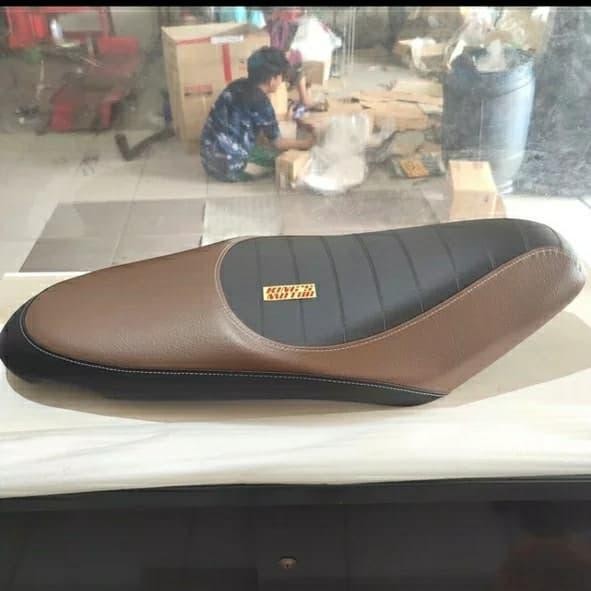 Jok Fino Grande 125 Coklat Original Yamaha