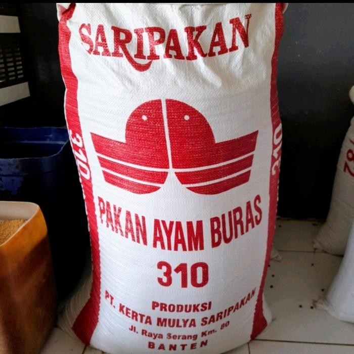 PER 10KG 310 SARIPAKAN PAKAN AYAM BURAS PUR VOUR MAKANAN AYAM