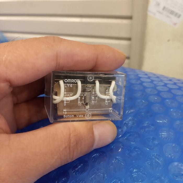 Hemat Relay Omron Ly4 220V Ac 10A Asli 220Vac Terlariss 