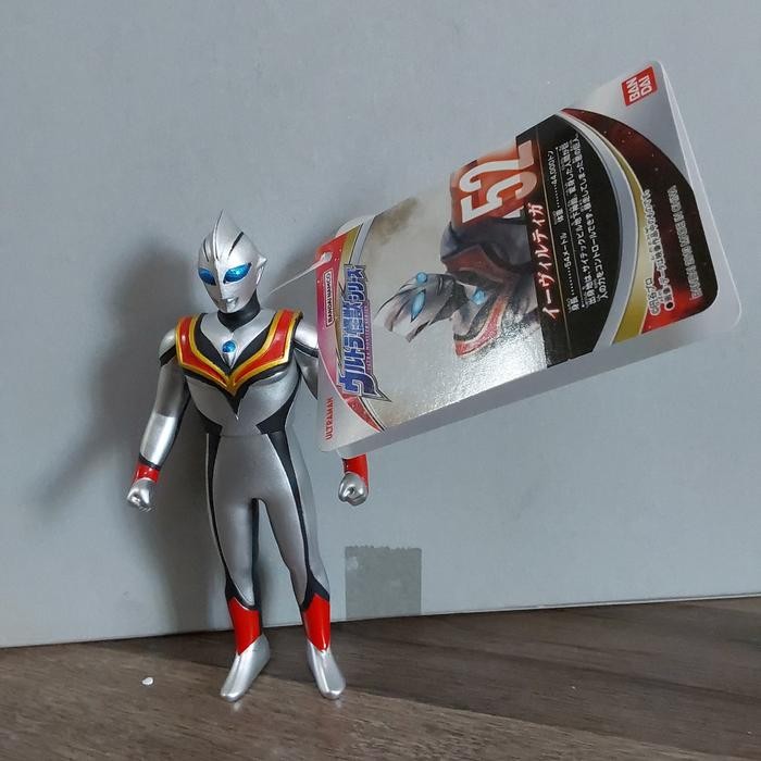 Figur 52 Ultraman Sofvi Evil Tiga 58758 Uk + - 14Cm [Original Bandai]