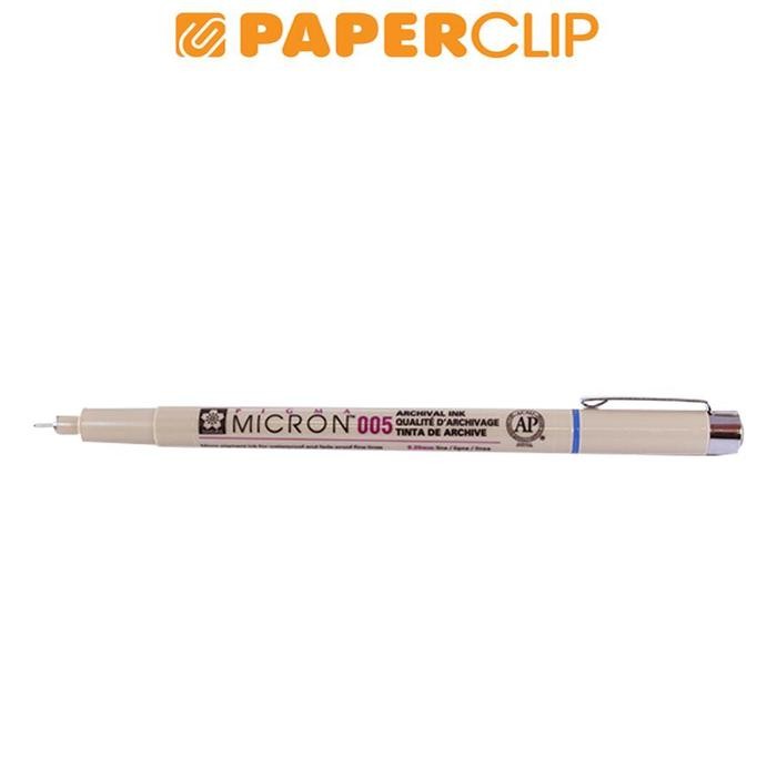 

BALLPOINT SAKURA PIGMA MICRON 005 BLUE
