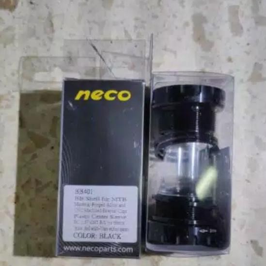 BOTTOM BRACKET / BB NECO HT2 / HOLLOWTECH 2 HITAM