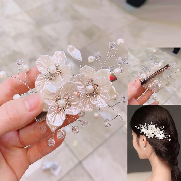 Hiasan Rambut Pesta Jepitan Rambut Sanggul Aksesoris Rambut Pesta