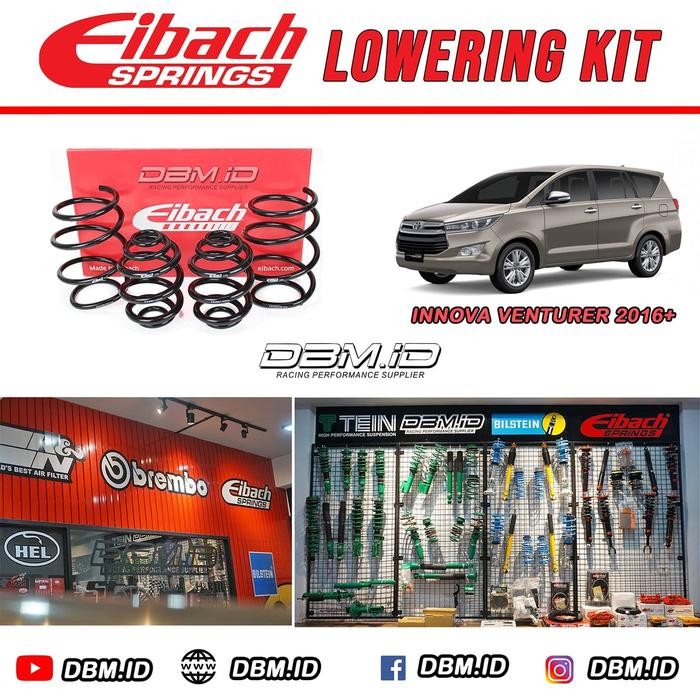 Per Eibach Toyota Innova Reborn Venturer Diesel 2016 Up 10820800122 #Gratisongkir