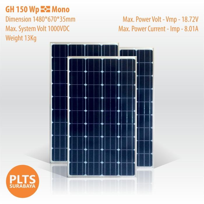 Solar Panel - GH 150 Wp, Mono
