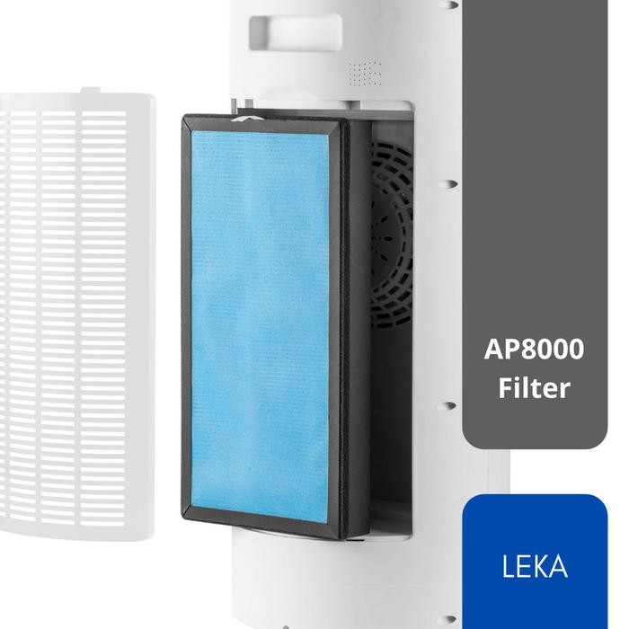 LEKA - Bundle 2 pcs Replacement Filter AP8000 Super Air Purifier