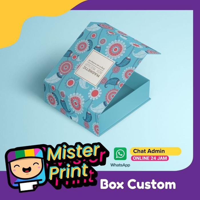 Kotak Kado Hadiah Gift Box Custom Nama Bisa Satuan Tbk