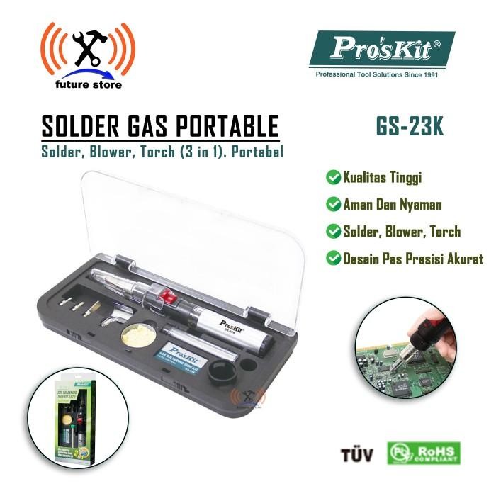 PRO'SKIT GS-23K Solder Gas Porteble Pengapian Otomatis Original