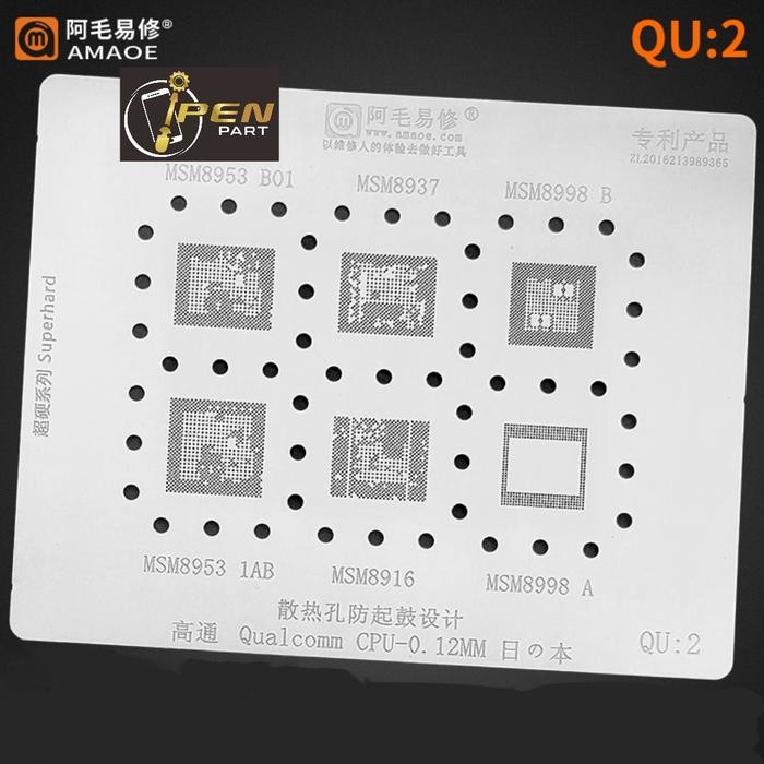 Plat Bga Cetakan Cpu Msm8953 Sdm450 Amaoe Original IC