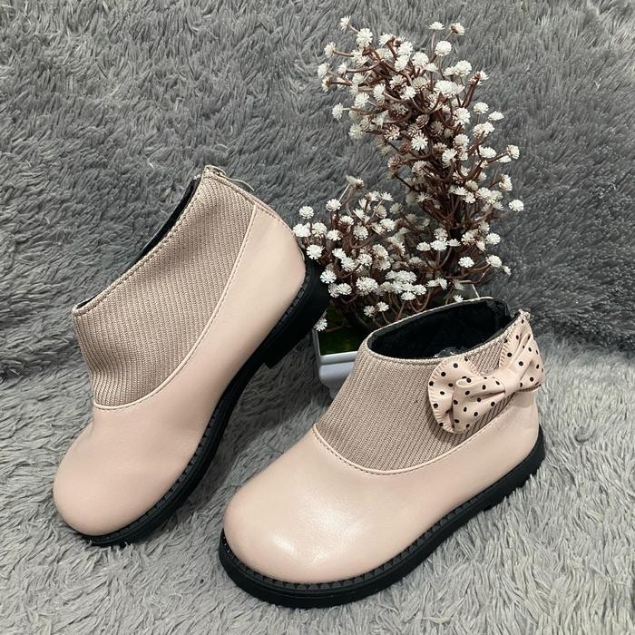 pw5d-[ Angelmall Id] Sepatu Anak Cewek Sepatu Boots Anak Balita Fashion