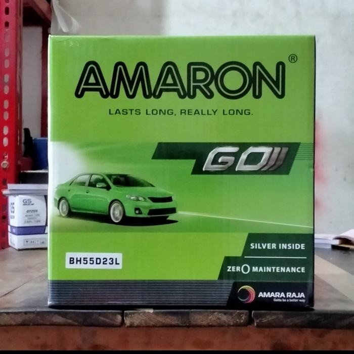 Aki Xtrail/ Aki Mazda/Amaron Go 55D23L/ 12V60Ah / Aki Innova Bensin