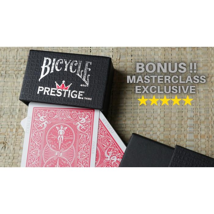 READY KARTU REMI BICYCLE PRESTIGE PLAYING CARD (KARTU PLASTIK) G00D QU4LITY
