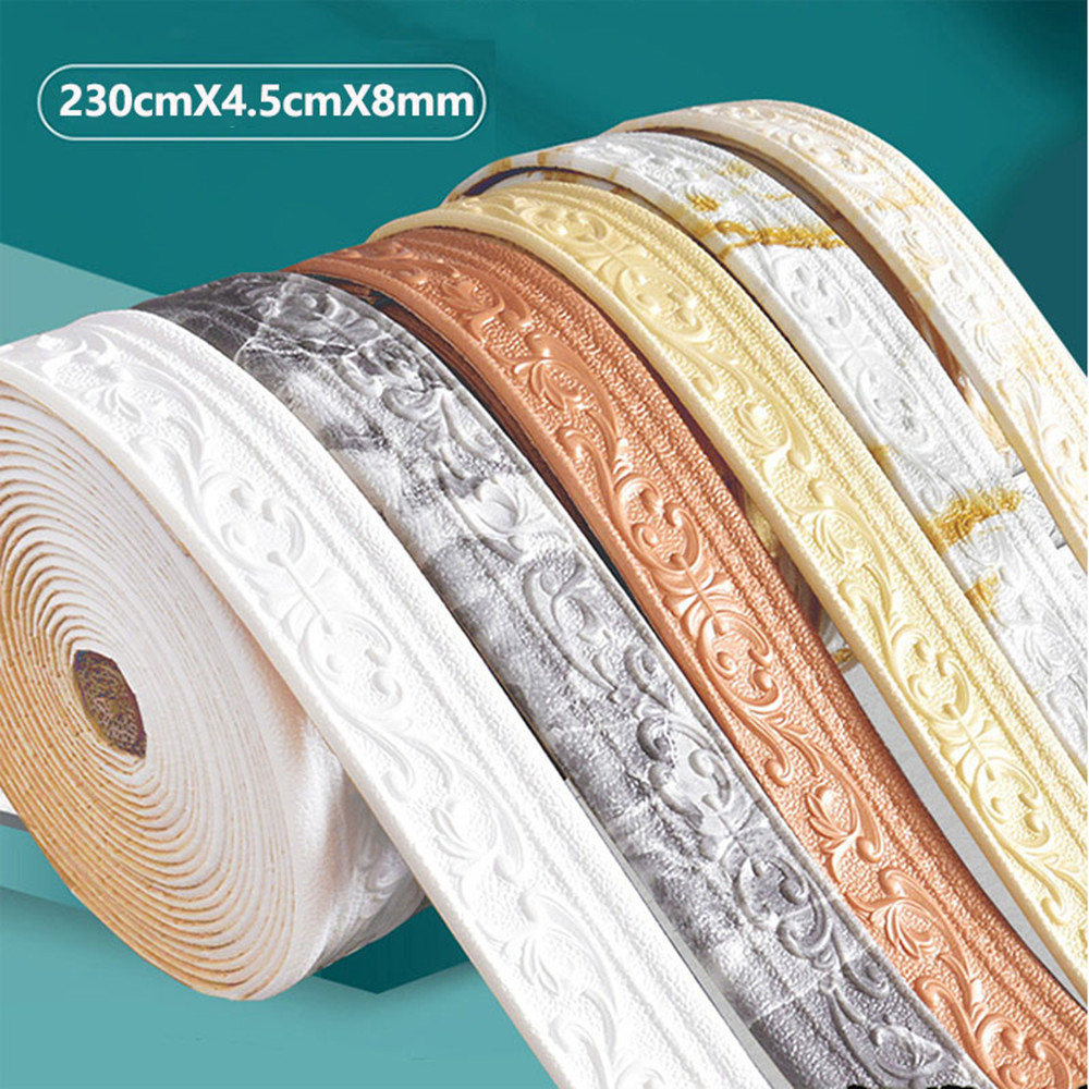 3D Diamond Painting Photo Frame Foam Wall Edge Strip Stickers Self Adhesive Waterproof  Waist Line C